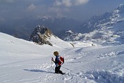 Invernale sul Pizzo di Petto da Colere-Malga Polzone il 19 marzo 2015 - FOTOGALLERY